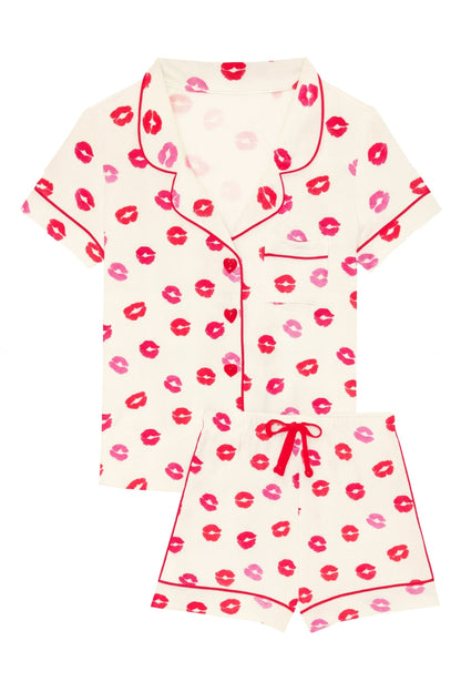 JUNIOR LYNN SHORTS VALENTINE'S LOUNGE SET
