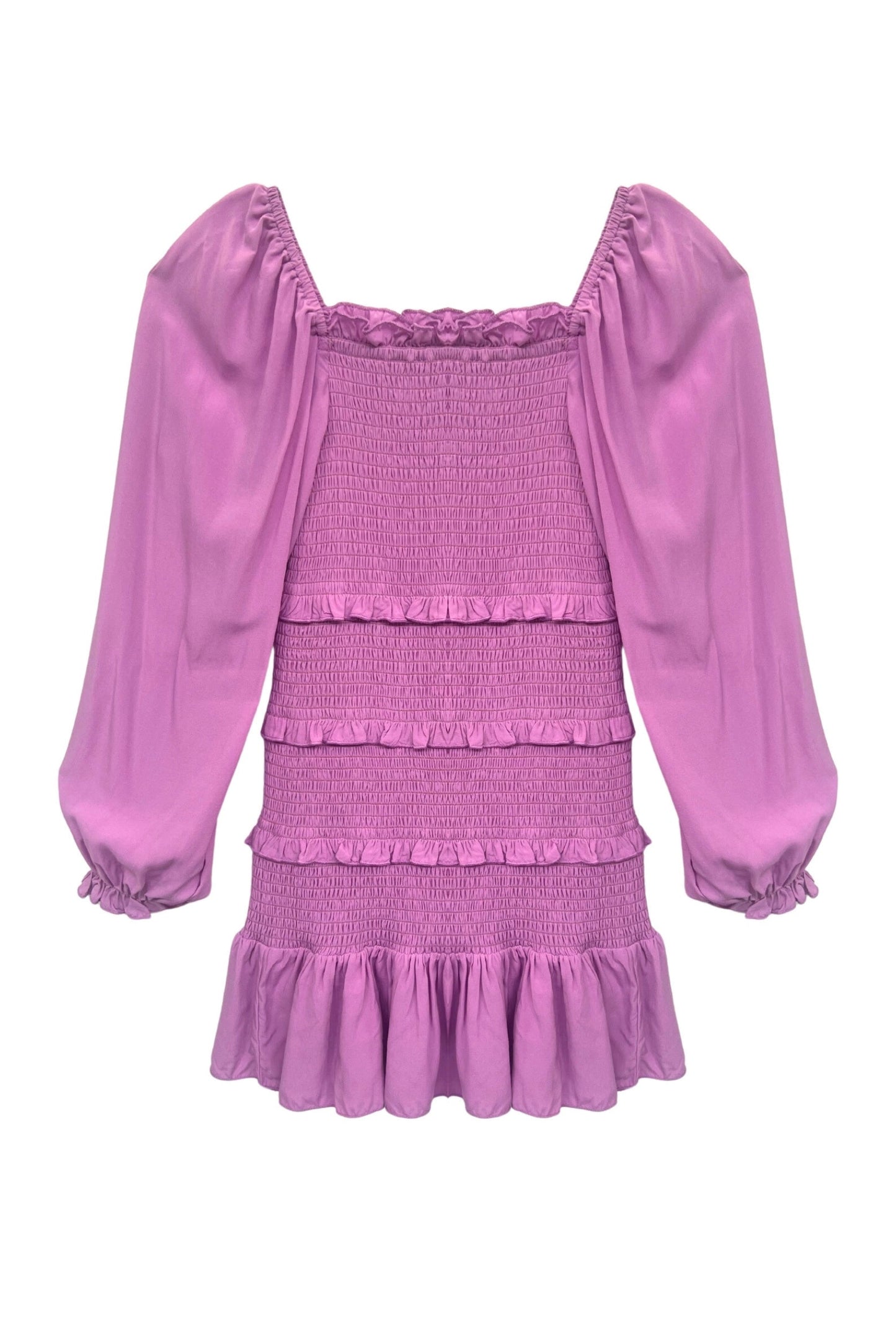 TWEEN LAILA LONG SLEEVE SOLID DRESS - FINAL SALE