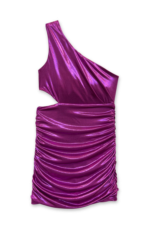 TWEEN LITA GRECIAN ASSYMETRICAL DRESS - FINAL SALE