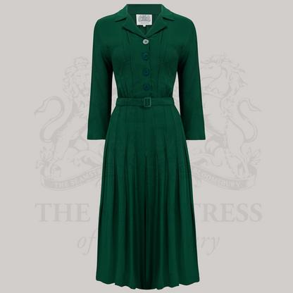 Lucille Shirtwaister Dress in Hampton Green