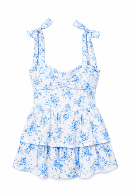 TWEEN MASON PRINT DRESS