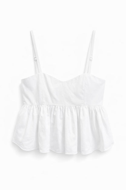 TWEEN MEENA SOLID CROP TOP