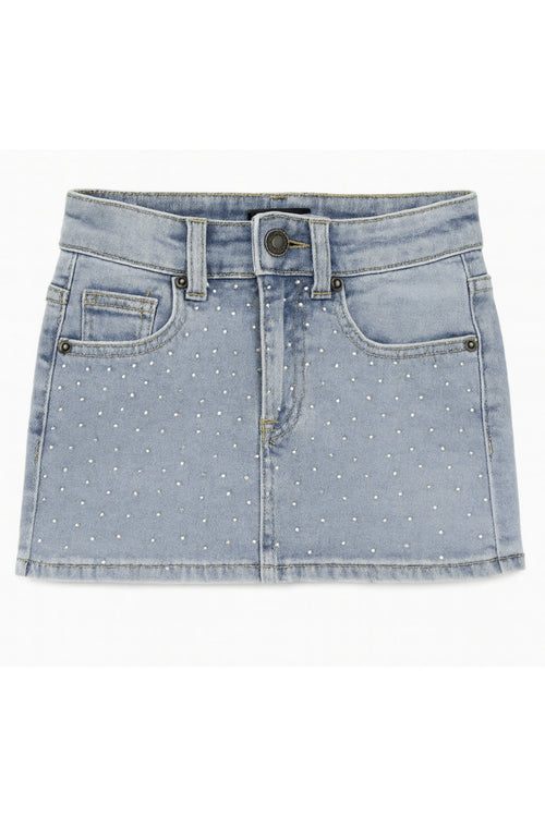 JUNIOR MIAMI DENIM MINI SKIRT