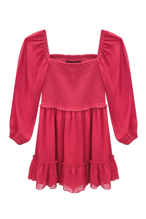 TWEEN MOLLY SOLID DRESS - FINAL SALE