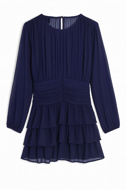TWEEN MORGAN SOLID DRESS - FINAL SALE