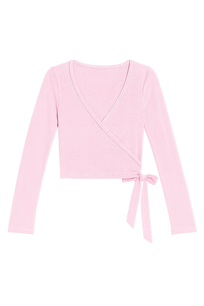 TWEEN NATALIA ATHLETIC WRAP TOP