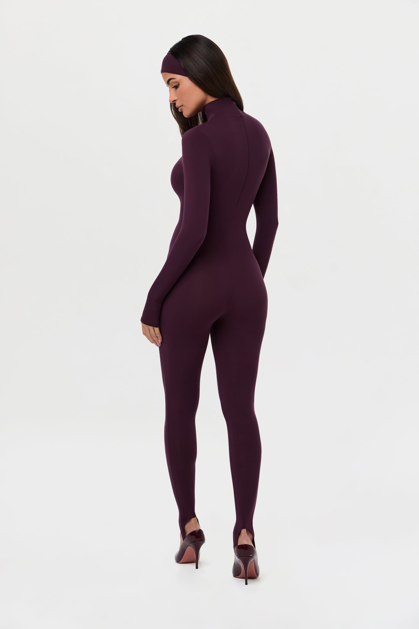 Naked Turtleneck Stirrup Jumpsuit Petite
