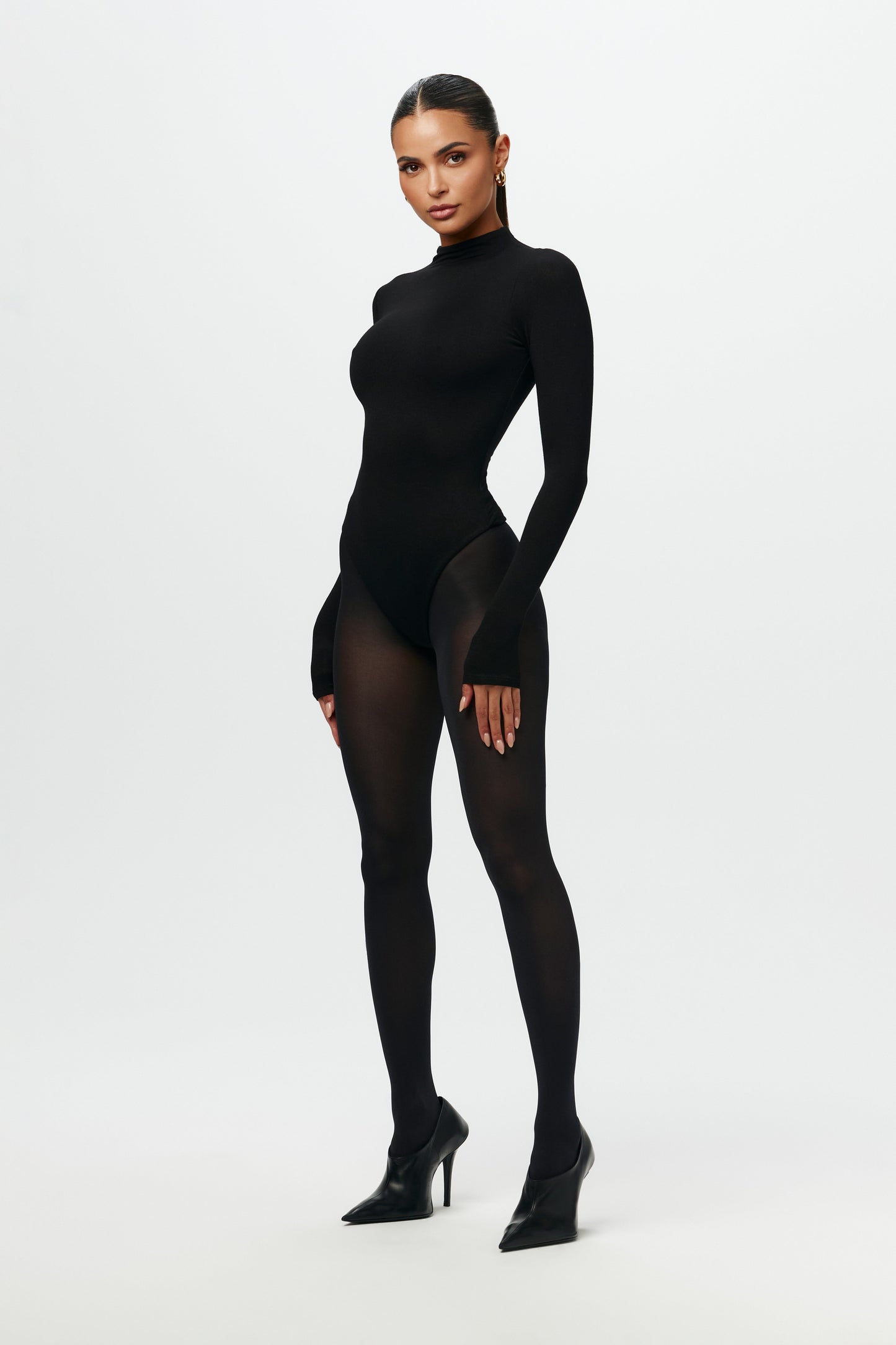 NW Sculpt Mock Neck Bodysuit