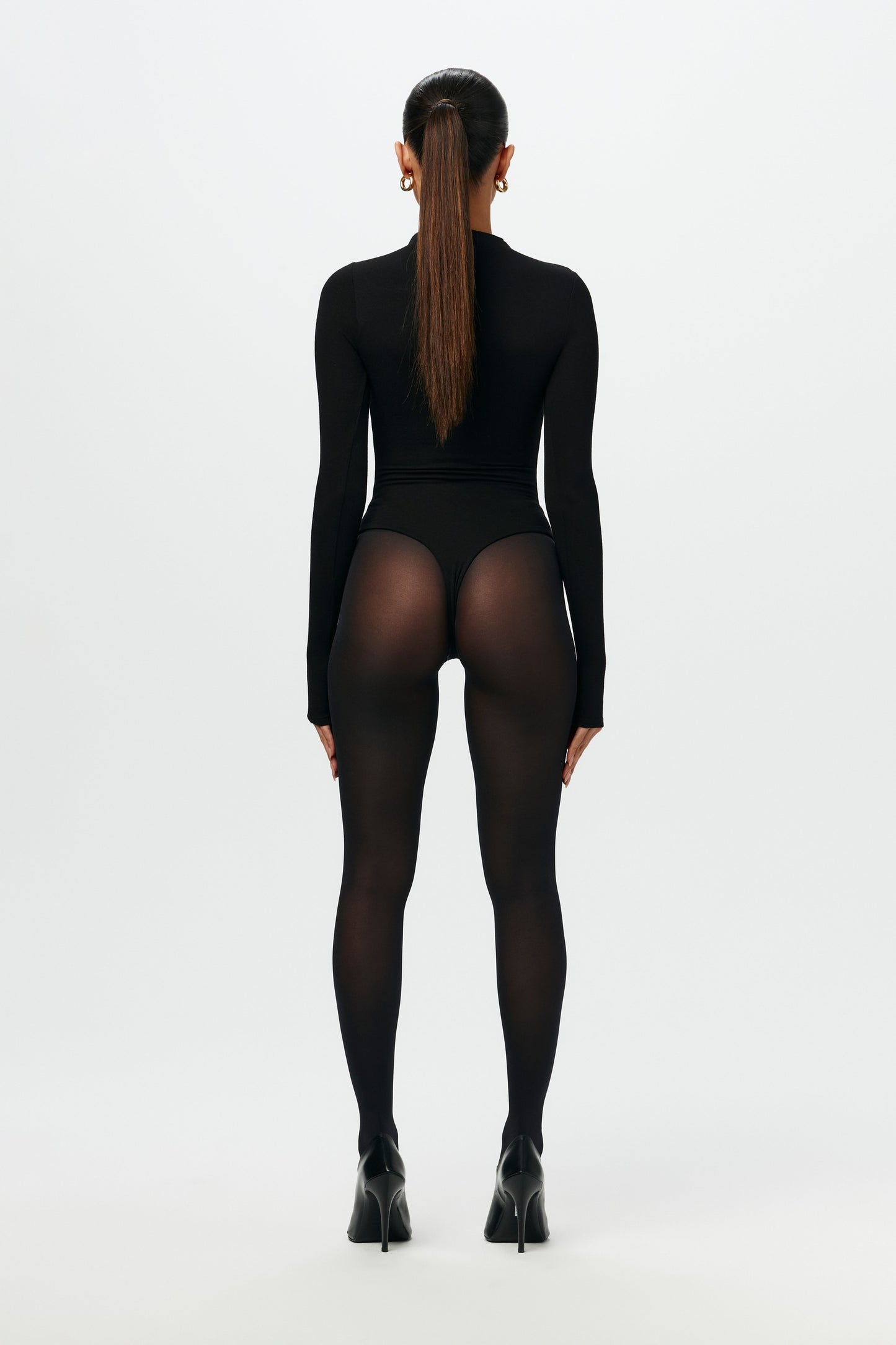 NW Sculpt Mock Neck Bodysuit
