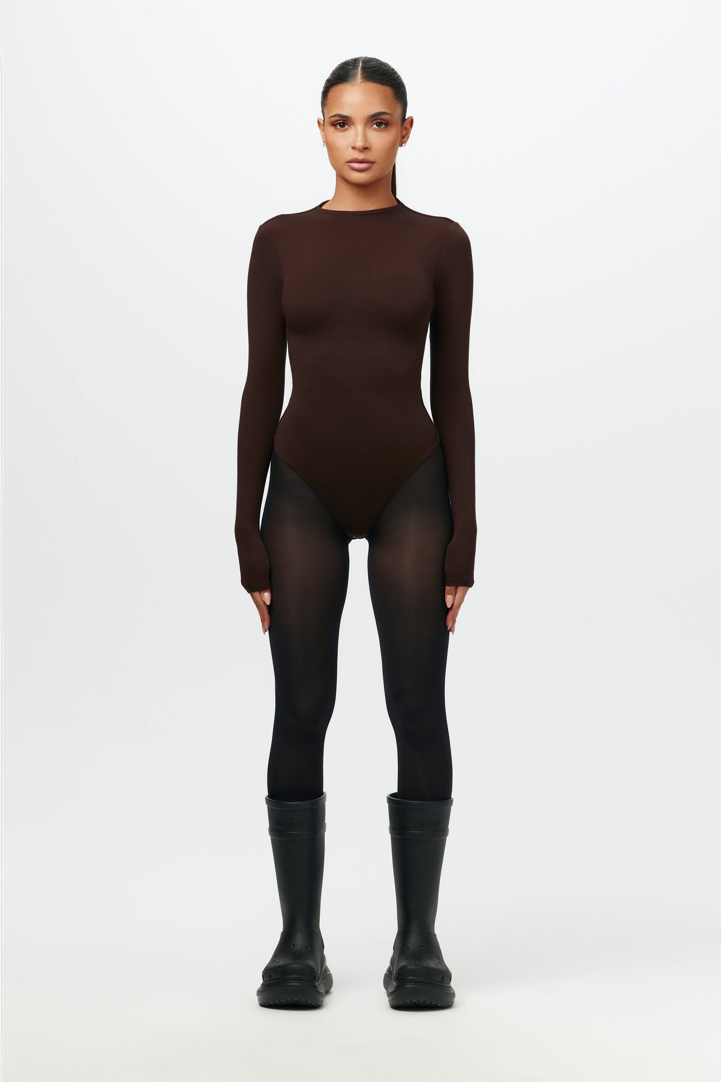 NW Sculpt Mock Neck Bodysuit