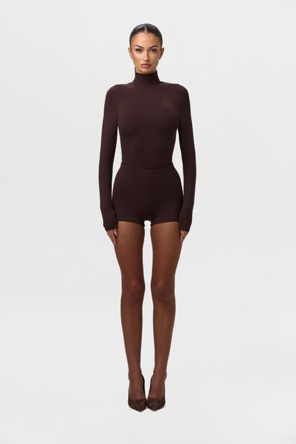 Butter Turtleneck Contour Bodysuit