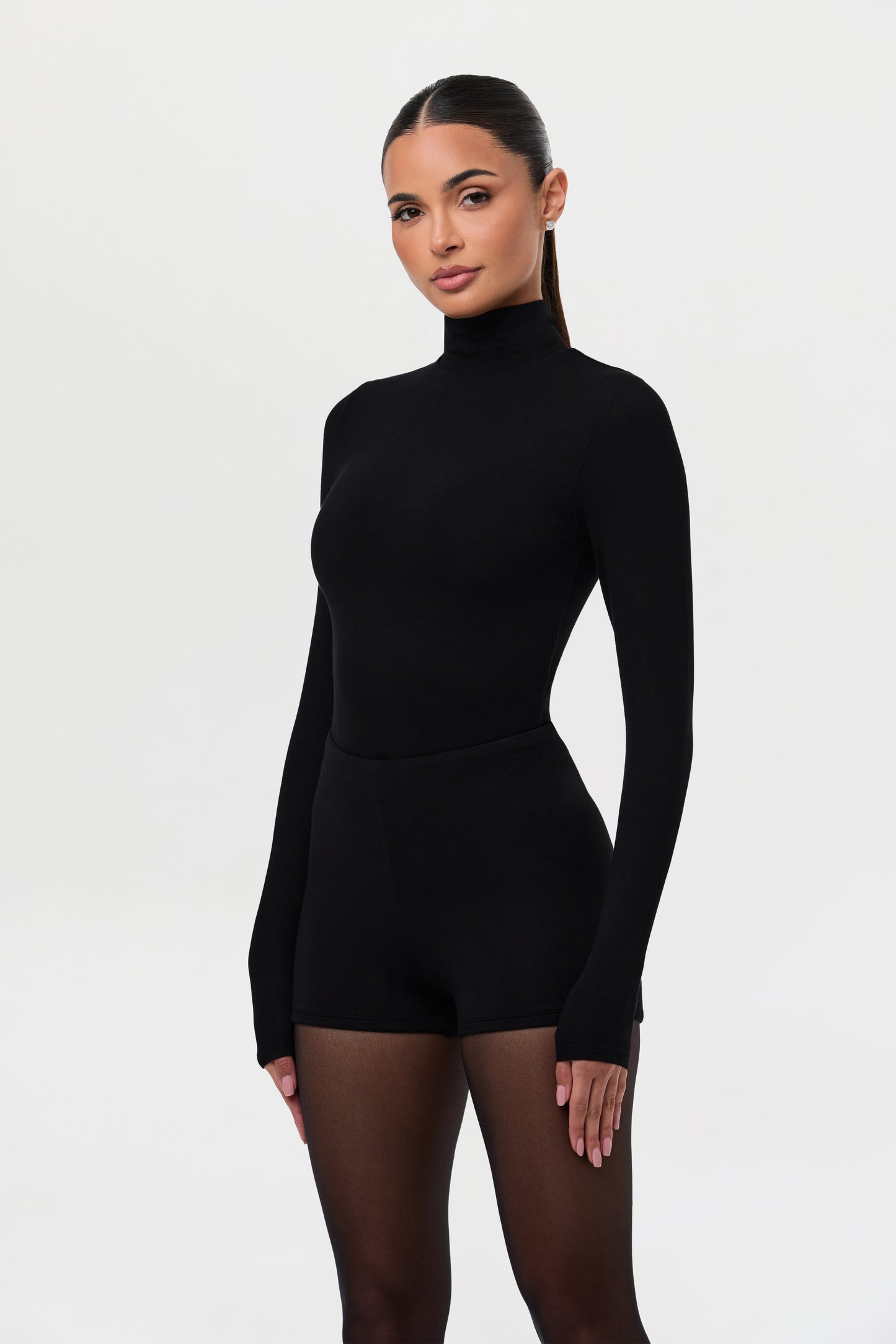 Butter Turtleneck Contour Bodysuit