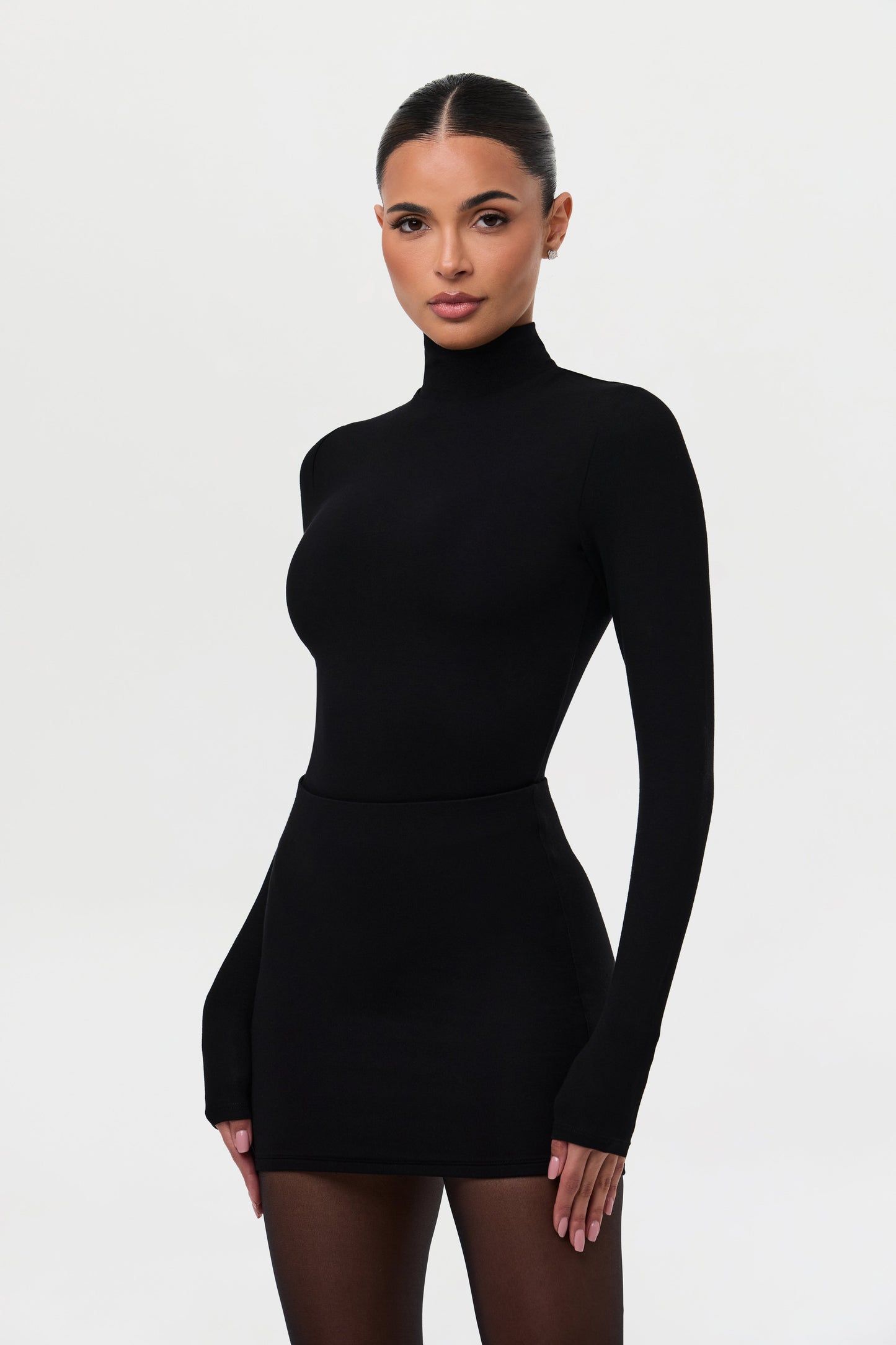 Butter Contour Mini Skirt