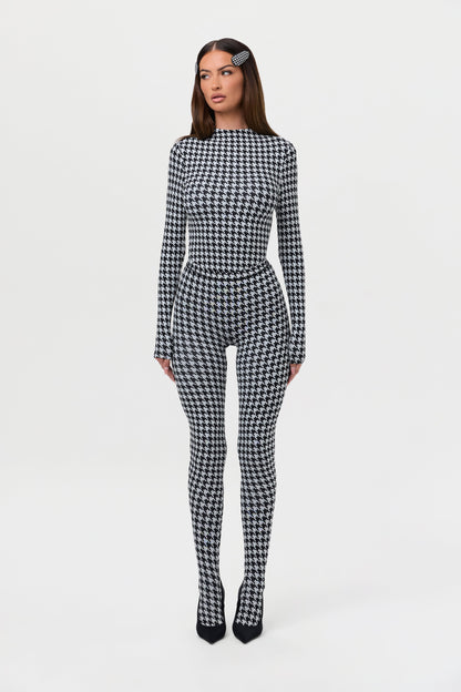 Naked Print Tights Petite