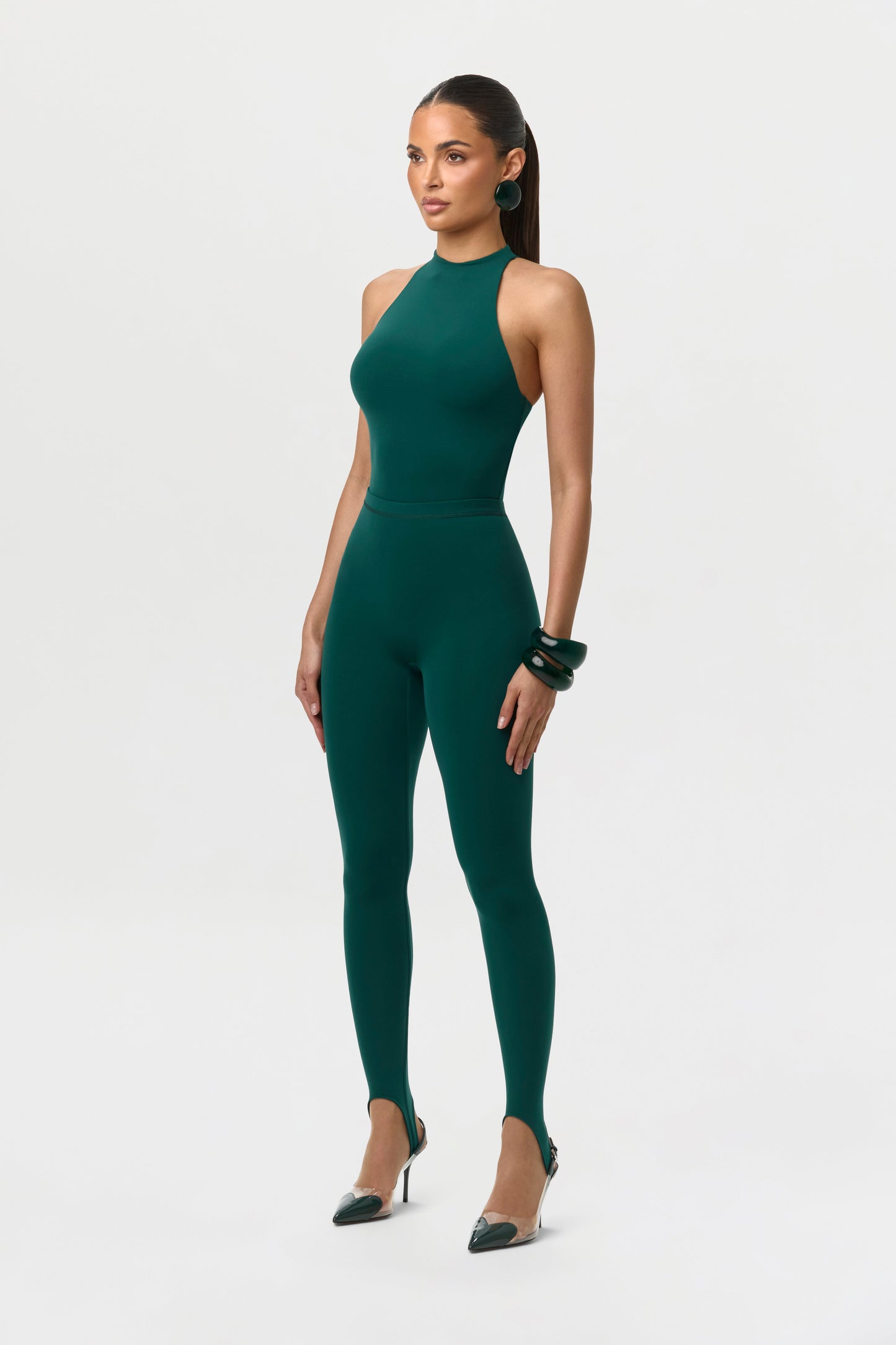 Naked Racerback Bodysuit
