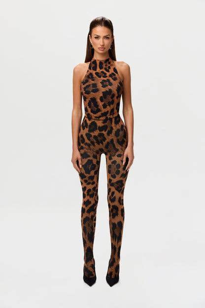 Naked Animal Print Tights