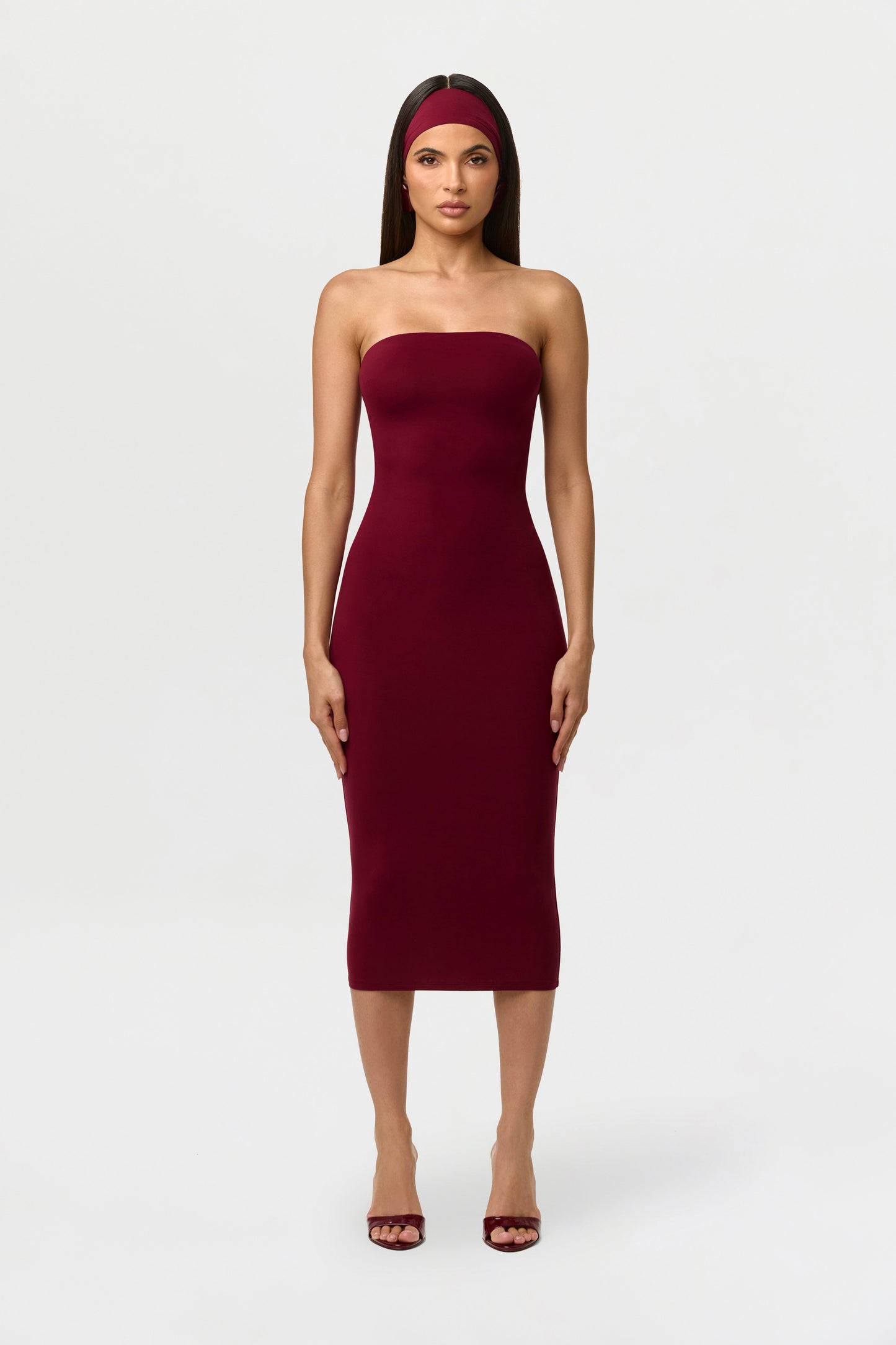 Naked Tube Midi Dress