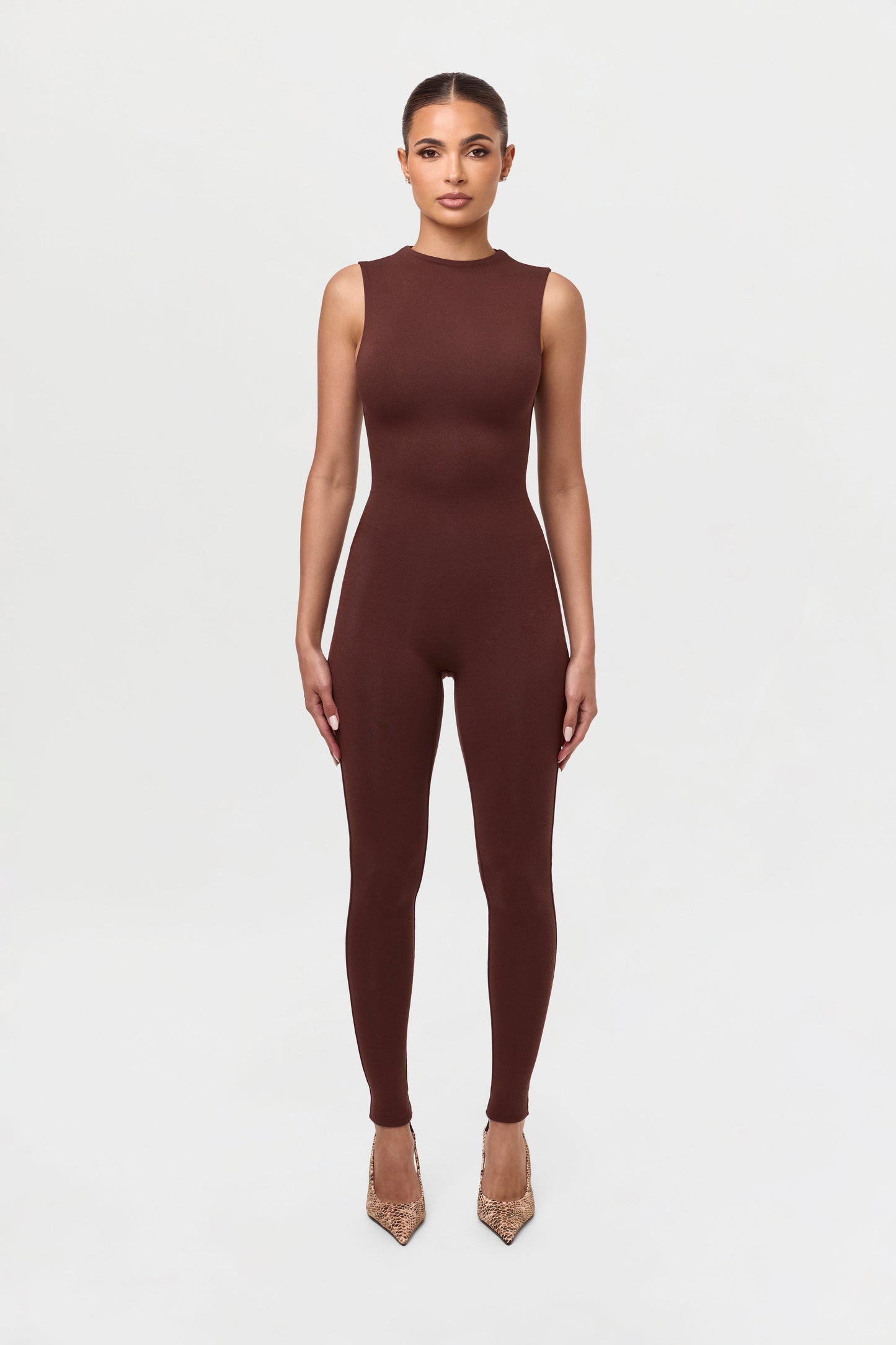 NW Sleeveless Sculpt Jumpsuit