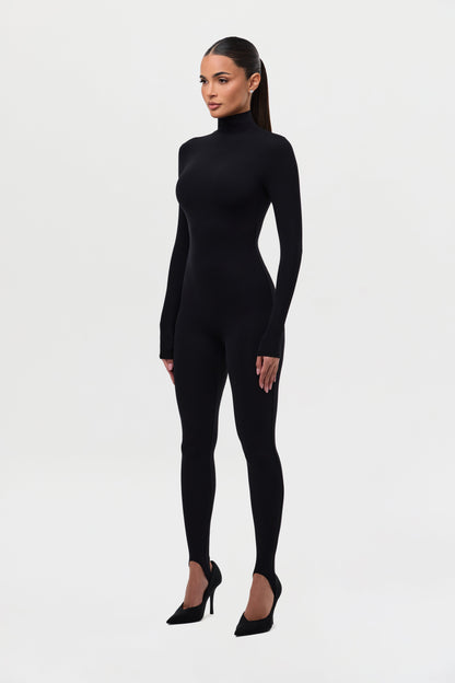 Naked Turtleneck Stirrup Jumpsuit Petite