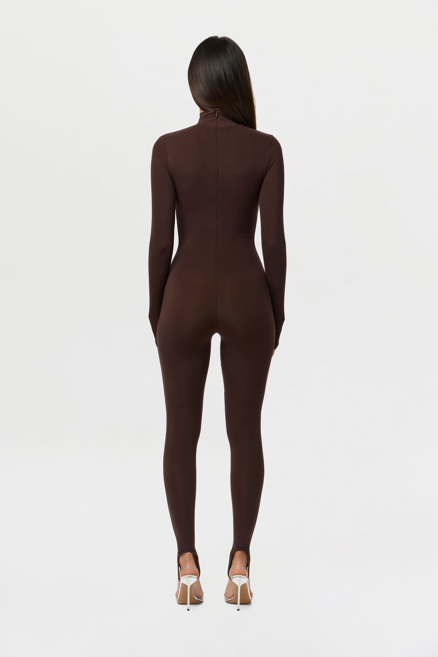 Naked Turtleneck Stirrup Jumpsuit Petite