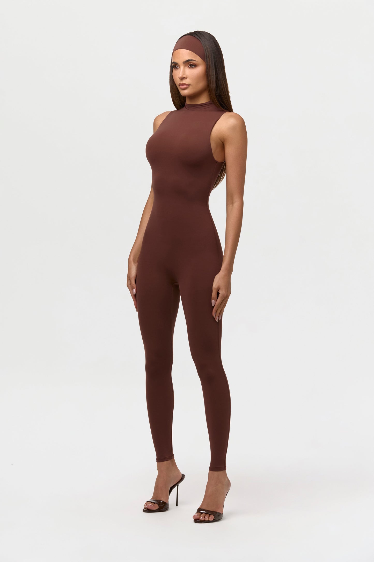 Naked Sleeveless Jumpsuit Petite