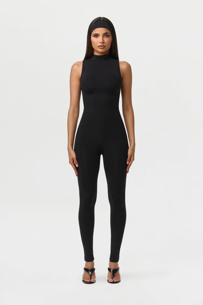 Naked Sleeveless Jumpsuit Petite