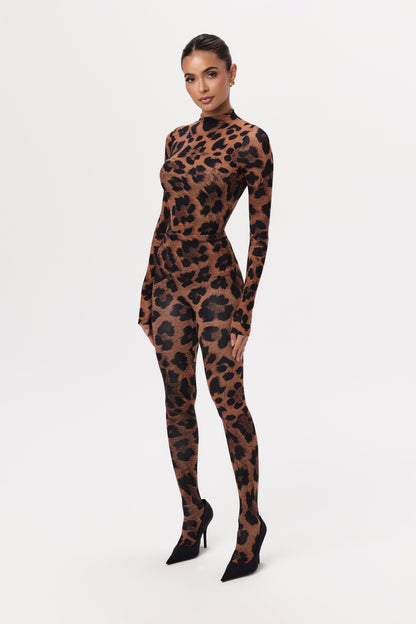 Naked Print Tights Petite