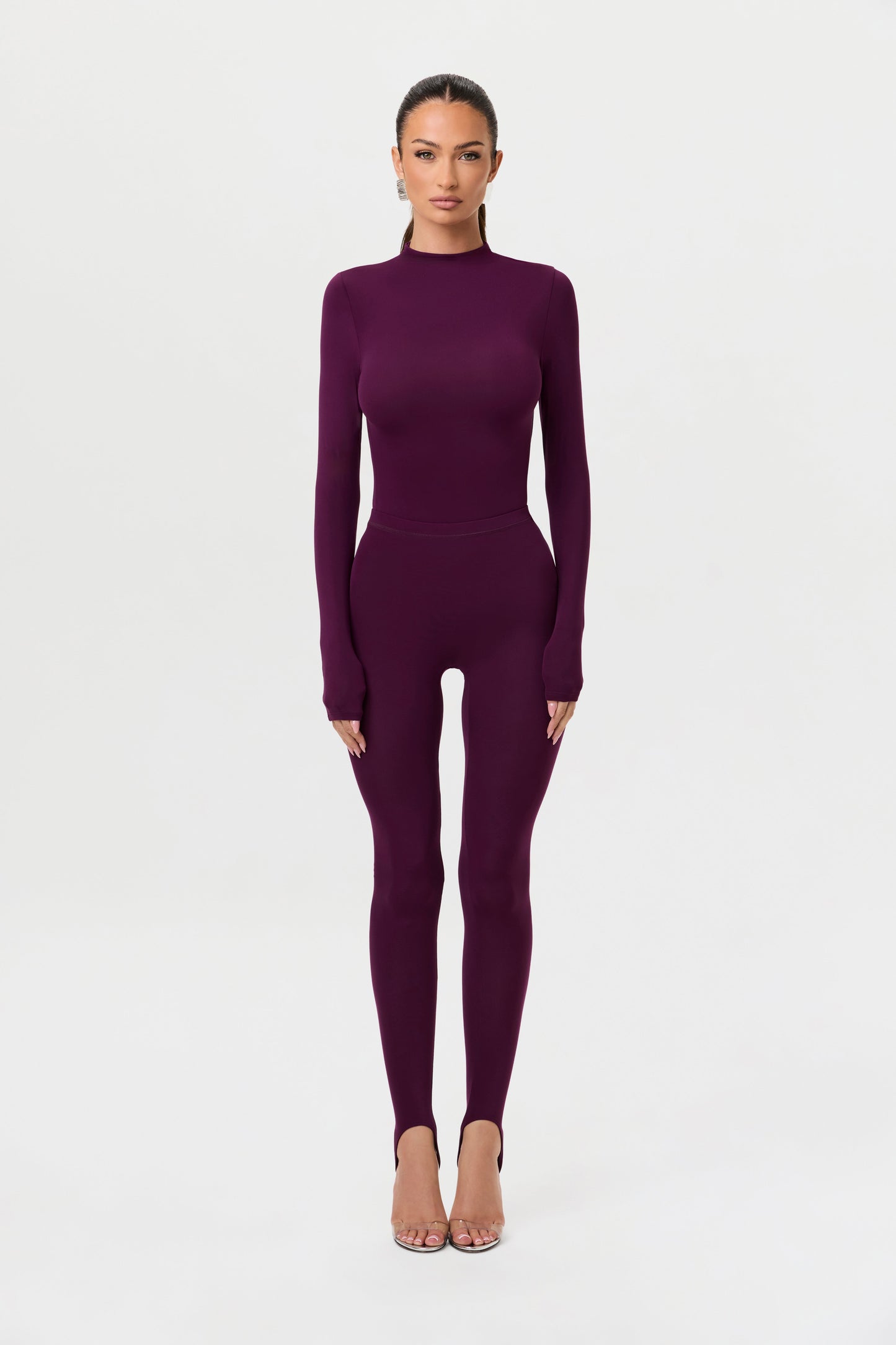 Naked Mock Neck Top