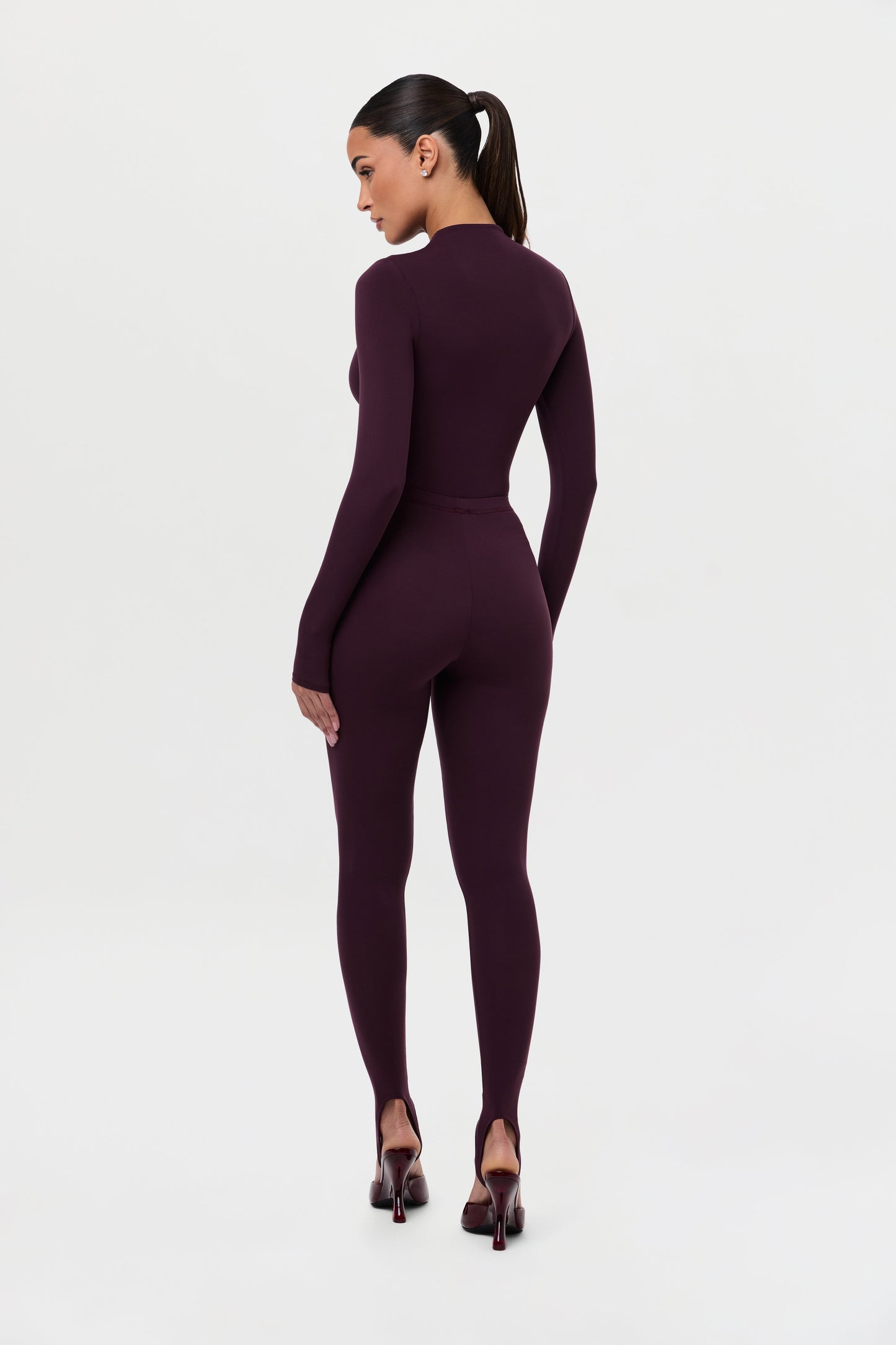 Naked Mock Neck Top
