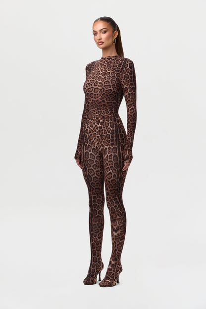 Naked Print Bodysuit