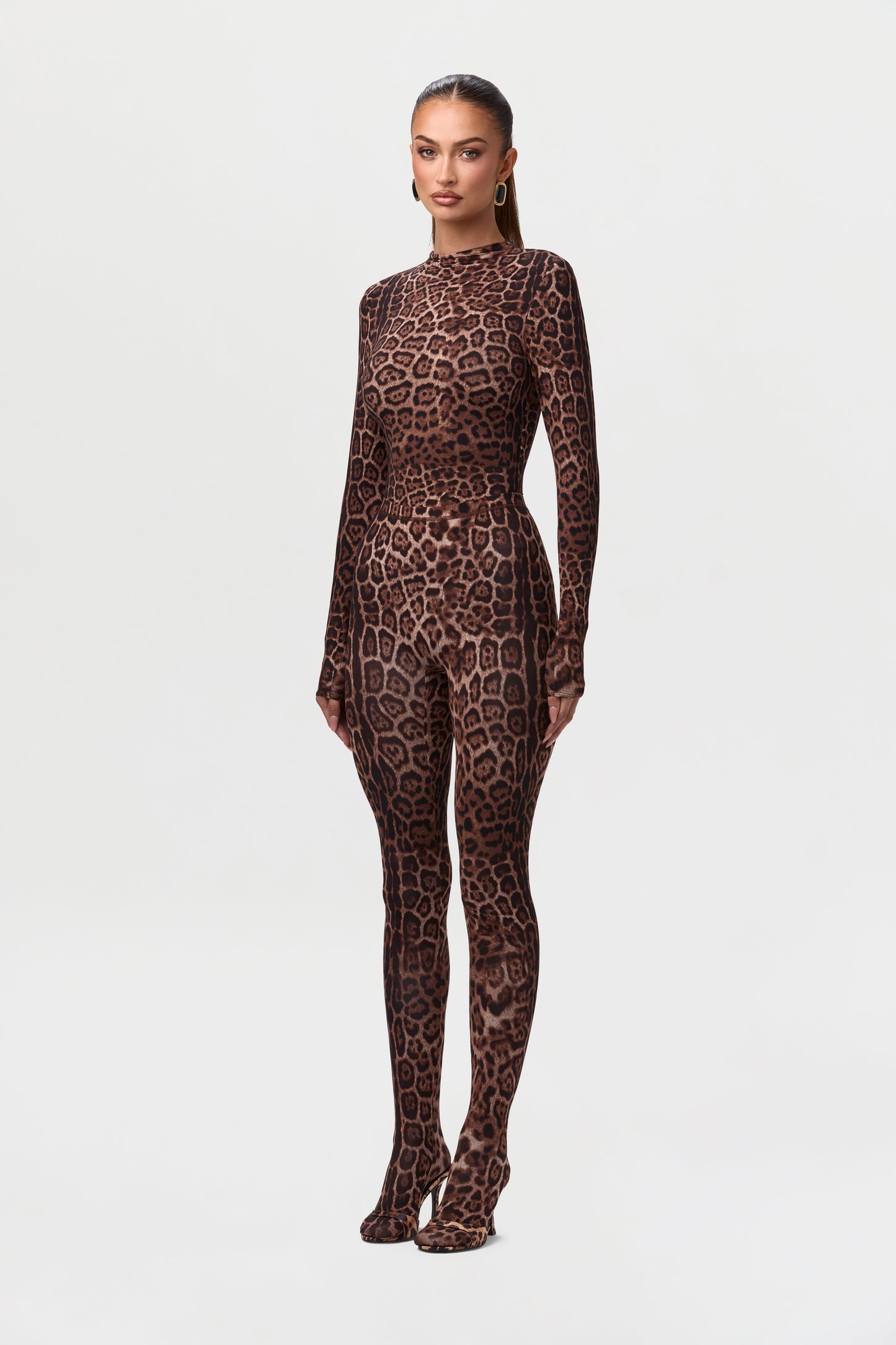 Naked Print Tights Petite