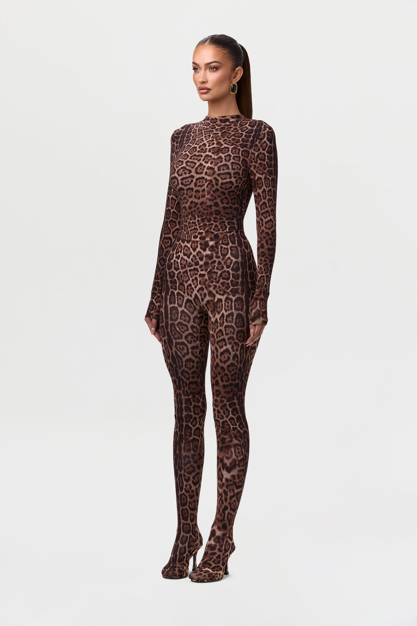 Naked Print Tights Petite