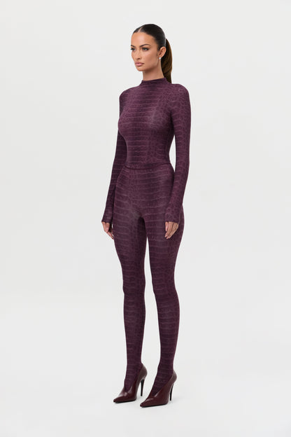 Naked Print Tights Petite