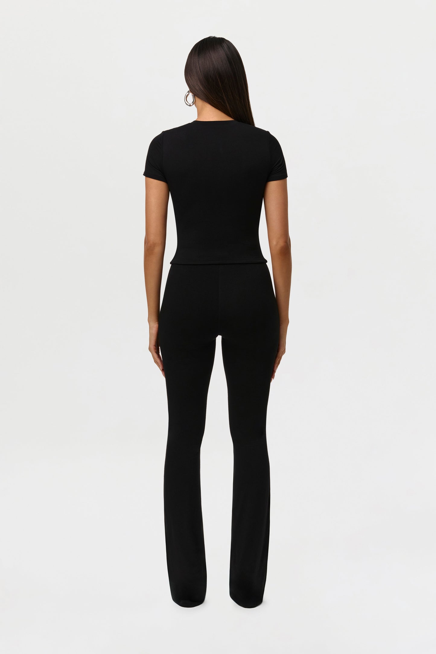 Smooth Bootcut Pants Petite
