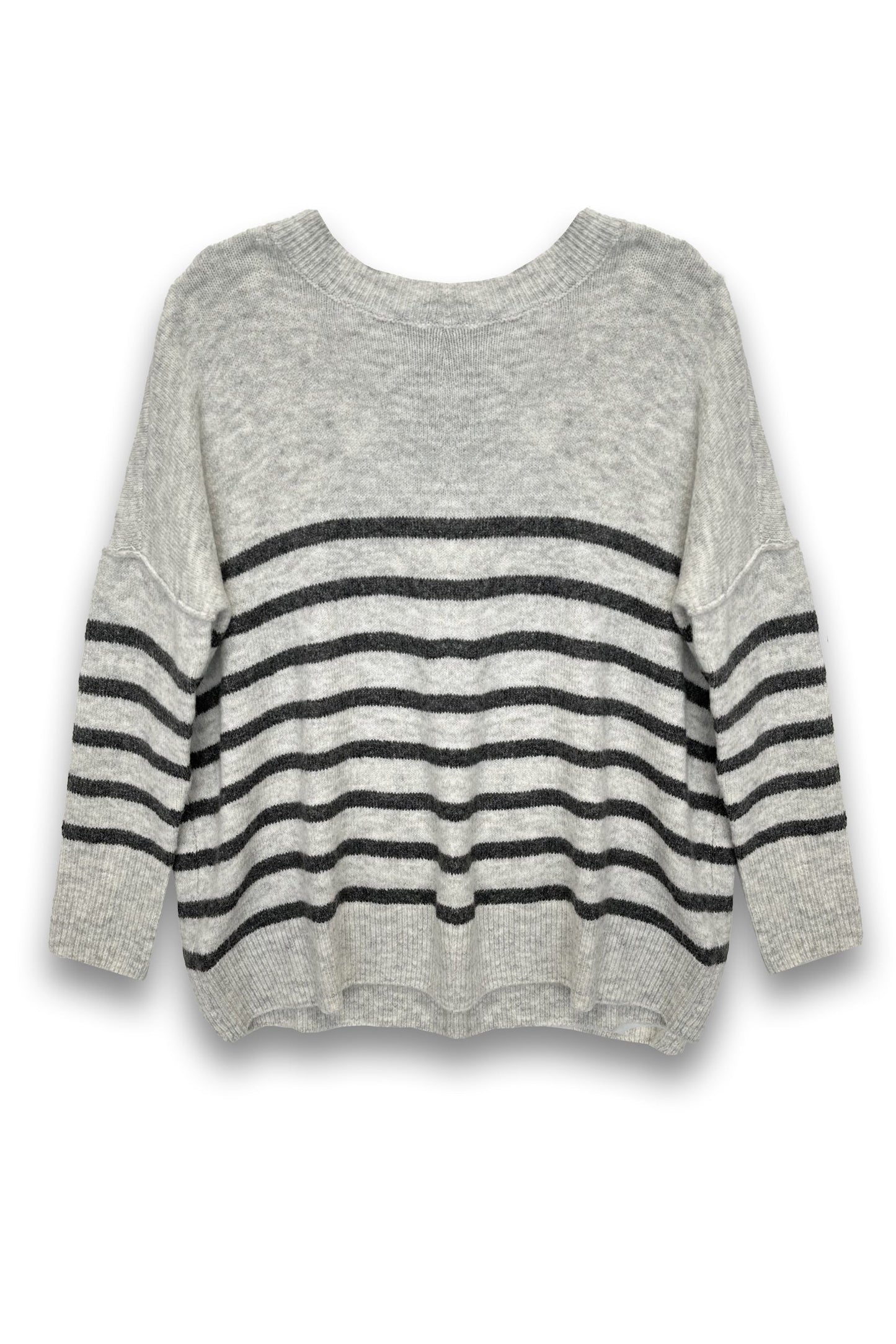 JUNIOR NELLIE STRIPED SWEATER - FINAL SALE