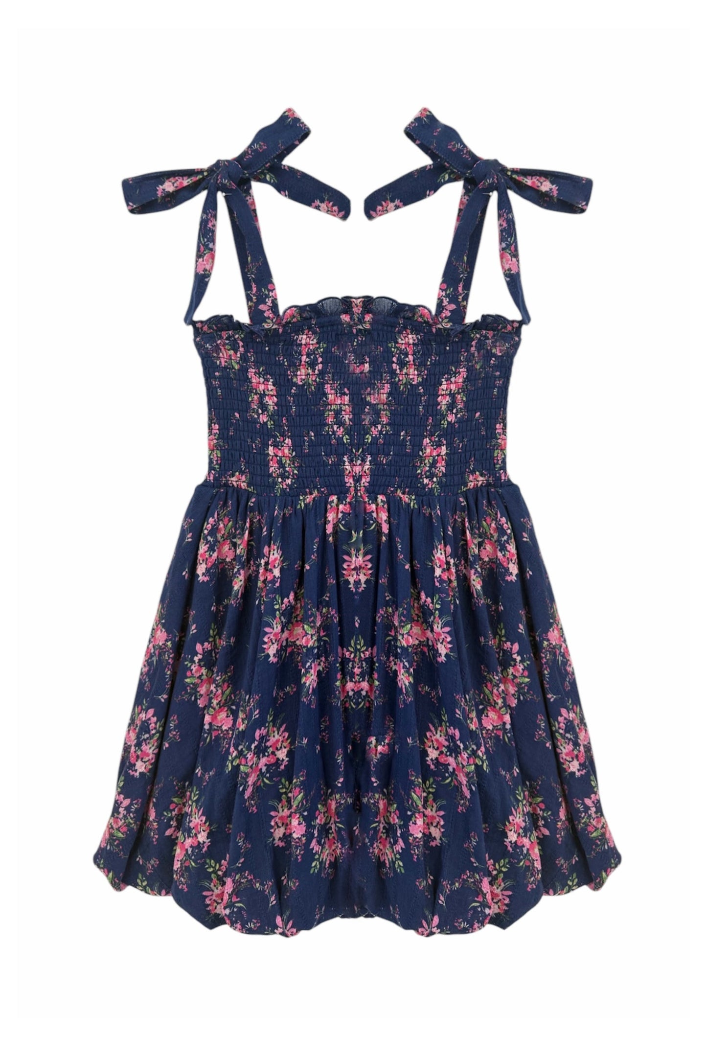 TWEEN PENELOPE TIE SHOULDER BUBBLE DRESS - FINAL SALE