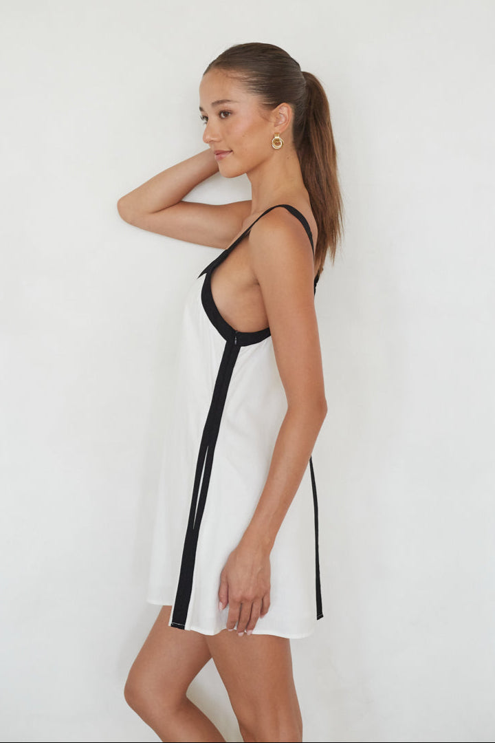 Oak Shift Mini Dress