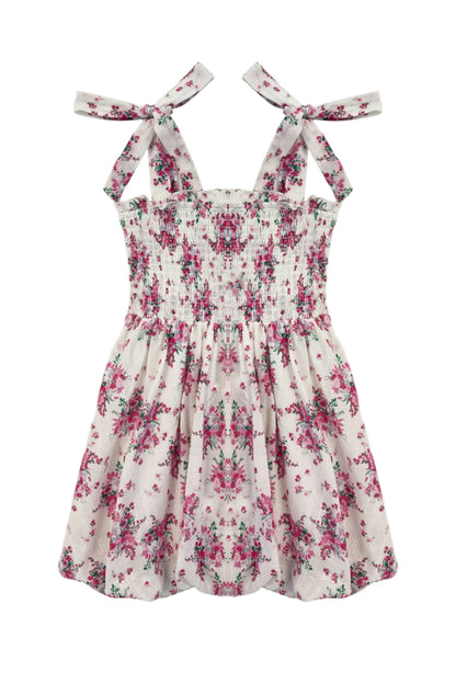 TWEEN PENELOPE TIE SHOULDER BUBBLE DRESS - FINAL SALE