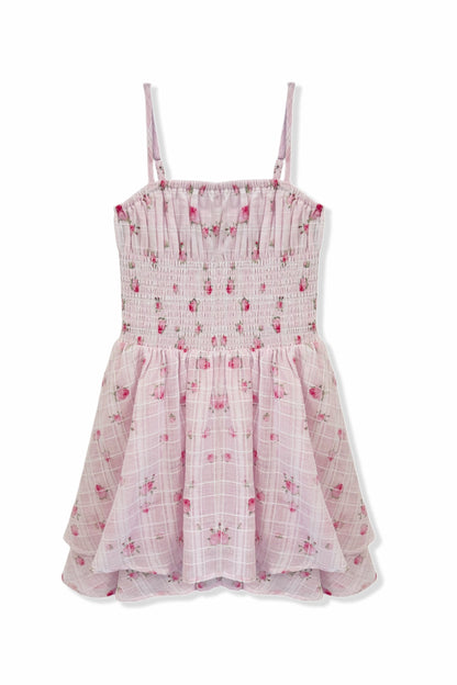 TWEEN PERRY PRINTED DAY DRESS - FINAL SALE