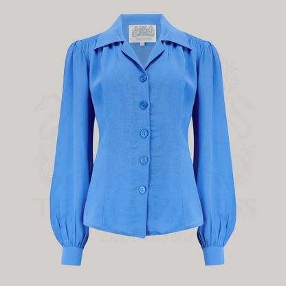 Poppy Blouse in Palace Blue