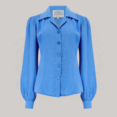 Poppy Blouse in Palace Blue