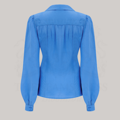 Poppy Blouse in Palace Blue
