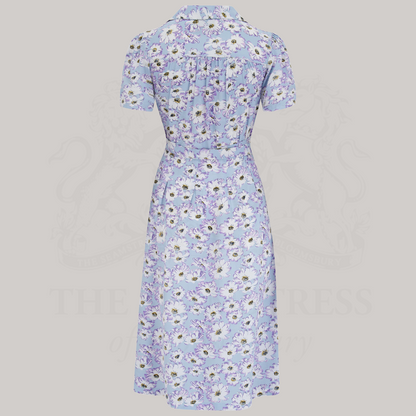 Peggy Wrap Dress in Daisy Print