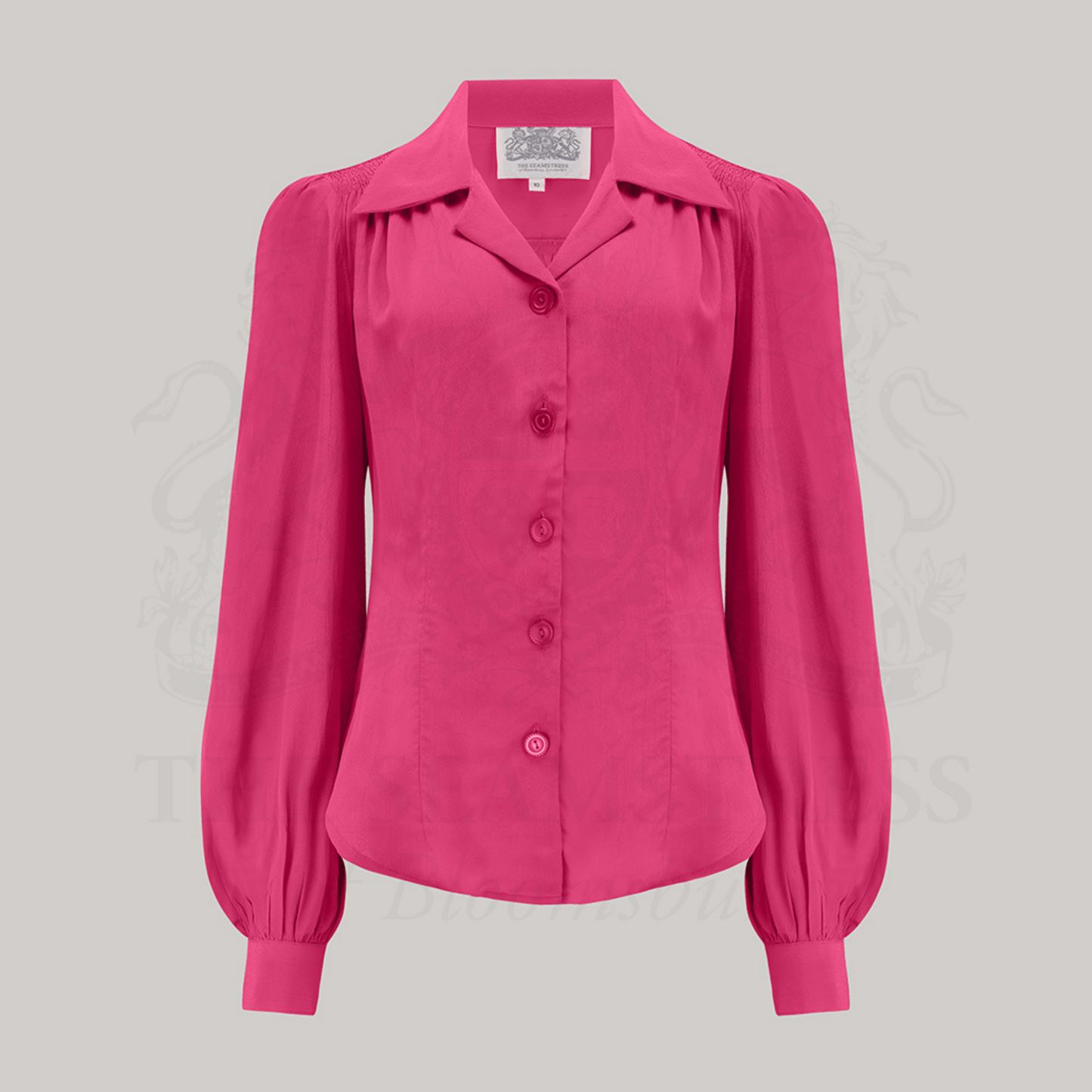 Poppy Blouse in Raspberry