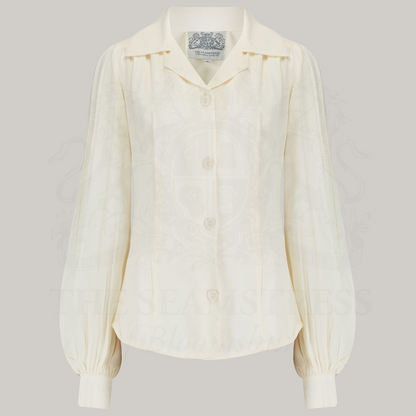 Poppy Blouse in Cream