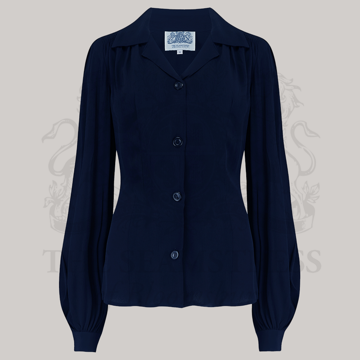 Poppy Blouse in French Navy