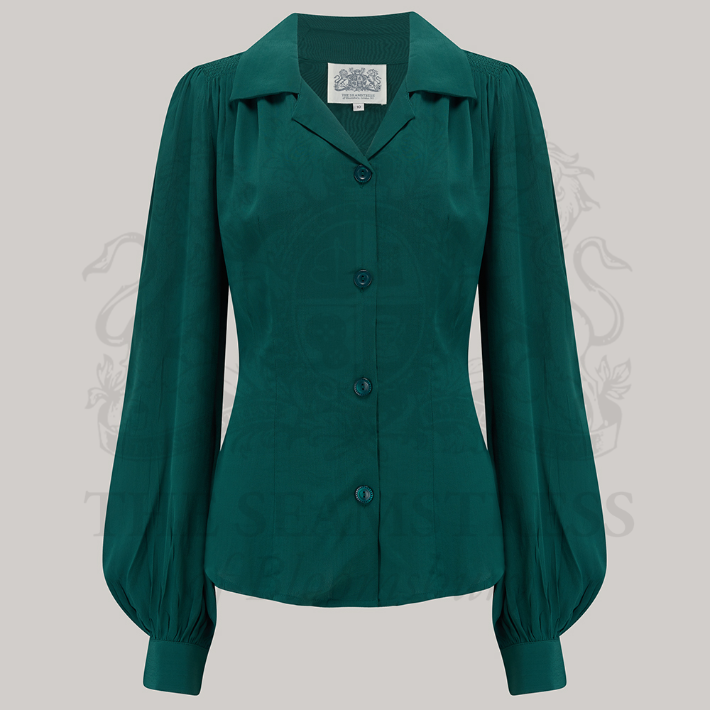 Poppy Blouse in Hampton Green