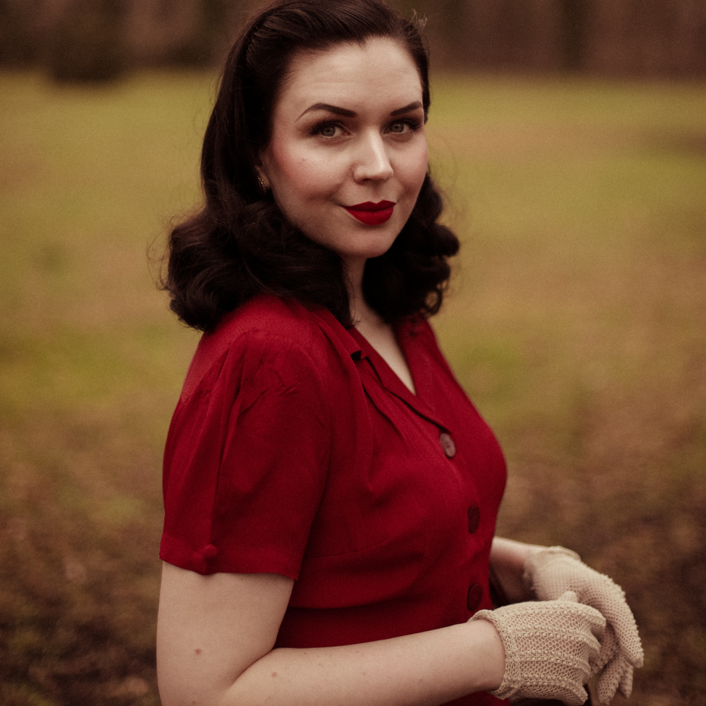 Grace Blouse in Windsor Wine