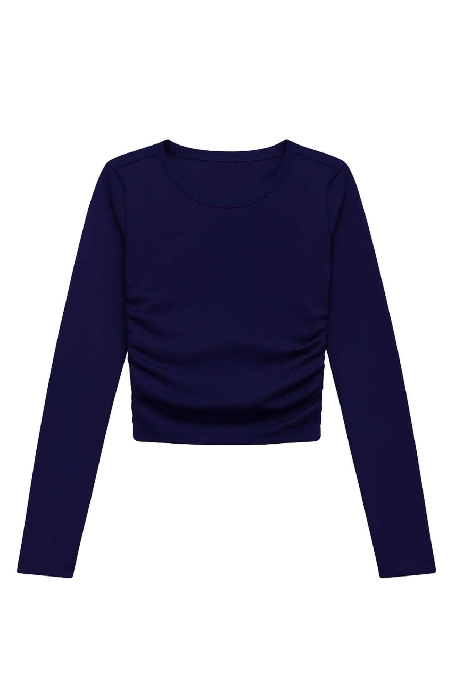 JUNIOR RILEY RUCHED LONG SLEEVE TOP - FINAL SALE