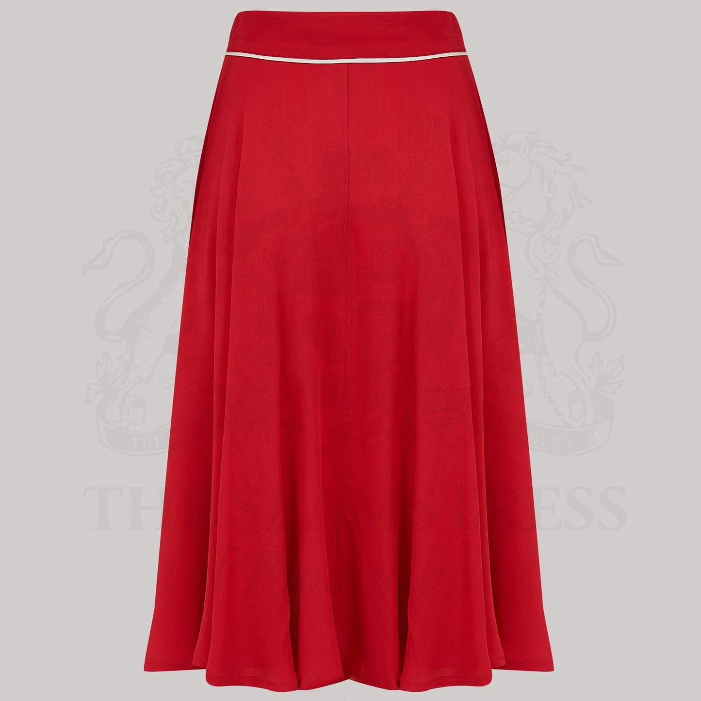 Rita Skirt in Lipstick Red